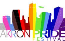 Akron Pride 5K logo