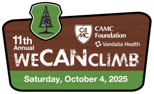 CAMC Foundation WeCANClimb 5k Trail Run and 2.5 Mile Trail Hike Logo