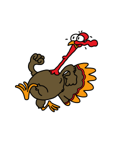 The Great Turkey Chase Logo