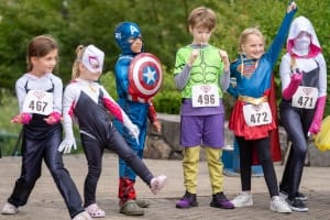 CASA of Marion County Superhero Run Logo
