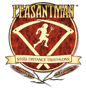 Peasantman Steel Distance Triathlons Logo