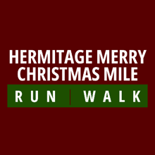 Hermitage Merry Christmas Mile (Run/Walk) logo