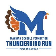 Thunderbird Run 2026: Annual Mahwah Schools Foundation 5K Run, 2Mi Walk and Kids Run logo