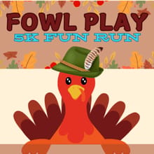 Fowl Play 5k logo