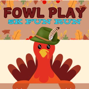 Fowl Play 5k Logo