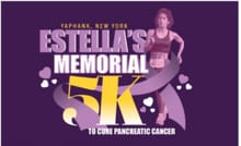 Estella's Memorial 5k Run/Walk to Cure Pancreatic Cancer logo