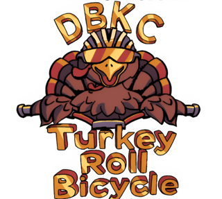 2026 Turkey Roll Bicycle Rally Logo
