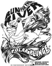 Run for the River 5K and Polar Plunge logo