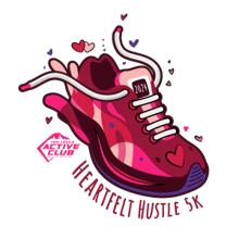 Ten Trails Active Club Heartfelt Hustle logo