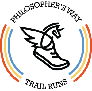 Philosopher's Way Trail Runs - 10 mile and 7 kilometer Logo