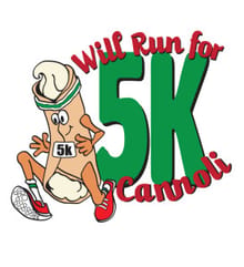 Will Run for Cannoli 5K logo