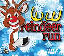Reindeer Run 5K & Kids 1/2 Mile logo