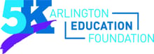 Arlington Education Foundation 5K logo