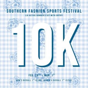 Liv Active | Southern Fashion 10k Logo