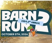 Appalachian Sustainable Development Barn To Run 4 Miler logo