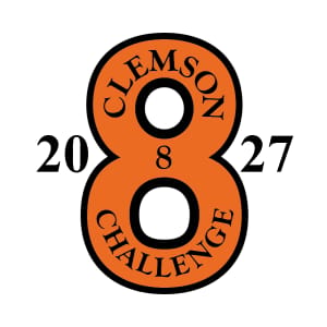 The  2027 Clemson 8 Challenge - "Lest We Forget" Logo