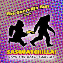Sasquatchilla 5K, 10K & Fun Run logo