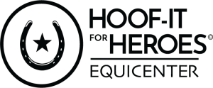 Hoof-It For Heroes Logo