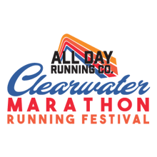 2027 All Day Running Co. Clearwater Marathon & Running Festival logo