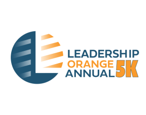 Leadership Orange Annual 5K Logo