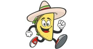 TACO FUN RUN- FRESNO Logo