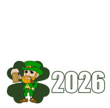 Lucky Leaping Leprechaun 5K logo