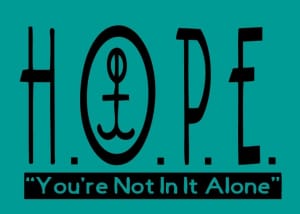 H.O.P.E. 5K: Running for Survivors Logo