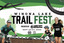 Winona Lake Trail Fest 2026 logo