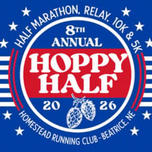 Hoppy Half Marathon, Relay, 10k & 5k logo