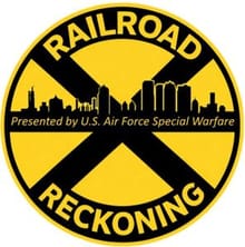 Railroad Reckoning (presented by U.S. Air Force Special Warfare) logo