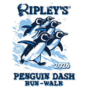 Ripley's Penguin Dash Run/Walk Logo