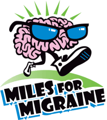 Miles for Migraine West Virginia logo