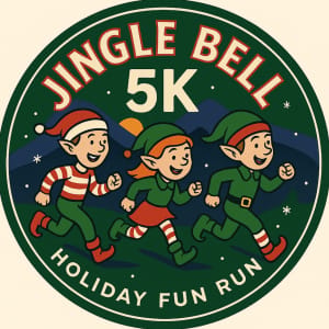 Jingle Bell 5K Run & Walk Logo