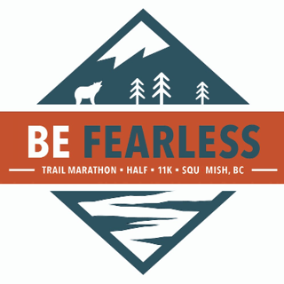 Be Fearless Trail Marathon, 21k & 11K Logo