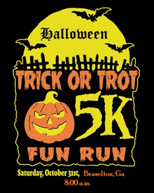 Trick or Trot 5K logo