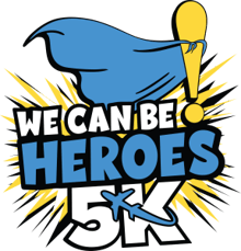 We Can Be Heroes 5K logo
