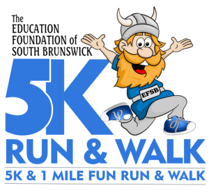 The Ed. Foundation of South Brunswick - 5K and 1 Mile Walk Logo