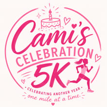 Cami’s 21st birthday 5K logo