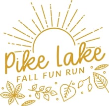 Pike Lake Fall Fun Run 5K logo