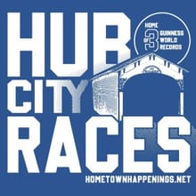 Hub City Races:  Half, 10K & 5K logo