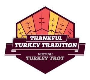 Thankful Turkey 5K, 10K & Half Marathon Logo
