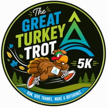 The Great Turkey Trot 5k logo