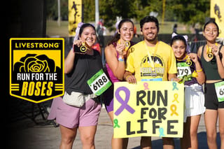 Livestrong Run for the Roses Logo