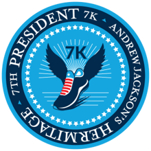 5th Annual 7th President 7K Run logo