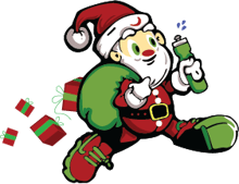 Santa Hustle Dallas logo