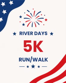 Run to River Days 5K Run/Walk logo