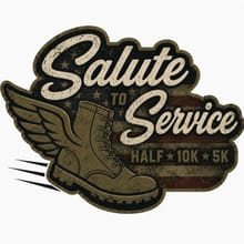 Salute to Service Run logo