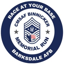 Barksdale AFB - CMSAF Binnicker Memorial Run logo