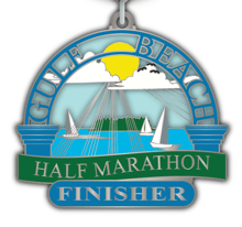 2026 Gulf Beach Half Marathon logo