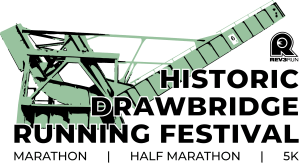Historic Drawbridge Running Festival Logo